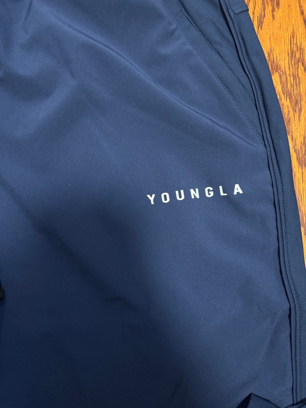 YoungLA Navy Blue Trackpants Size: Small NWT - Picture 3 of 8